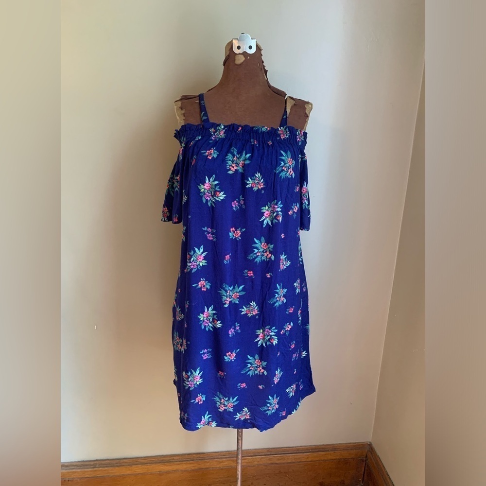 Peyton & Parker floral off shoulder dress, summer mini dress